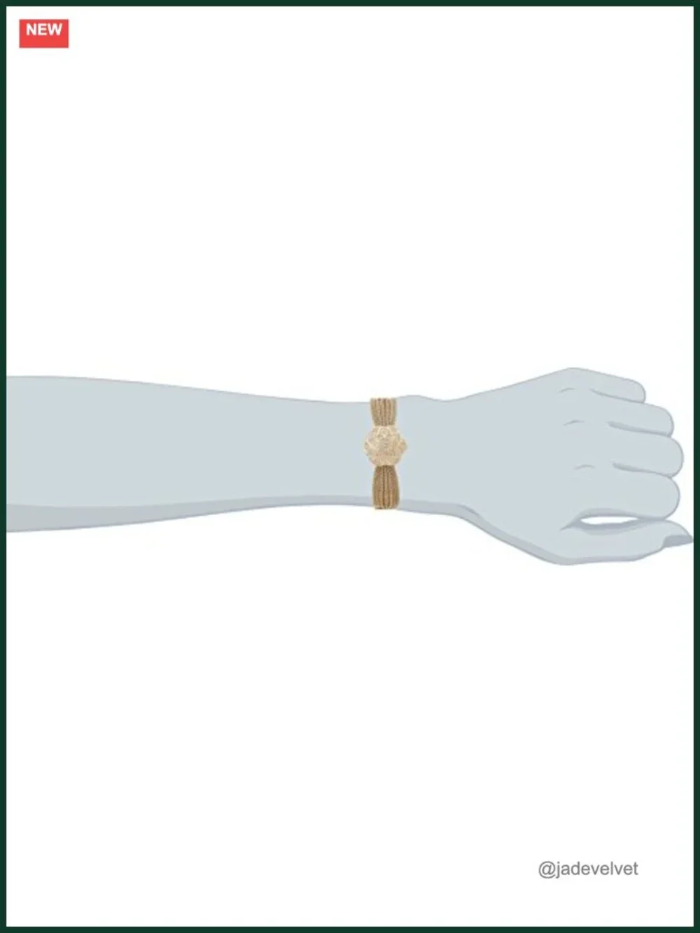 Anne Klein Crystal Accented Womens Watch, Gold-Tone Mesh Bracelet, Quartz